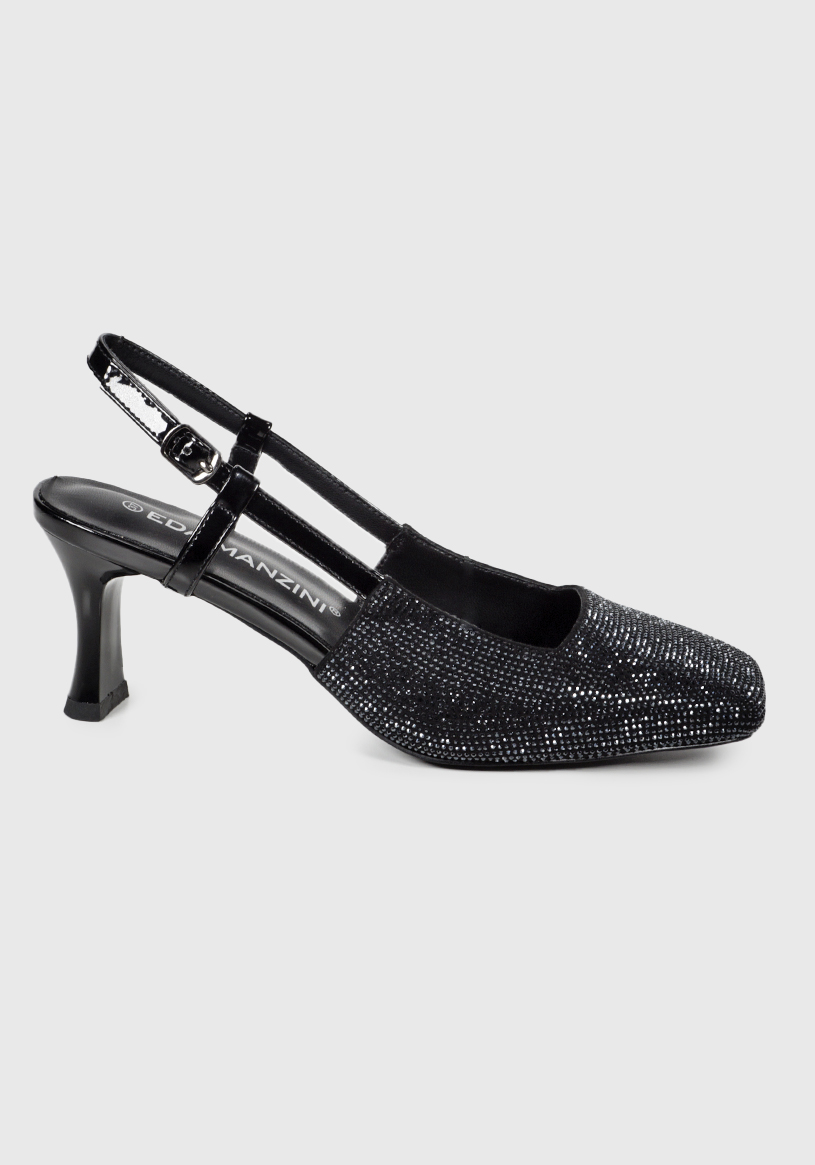 SANDALIA MUJER EDA MANZINI NEGRO CHE420S25BLK NELSY - 3