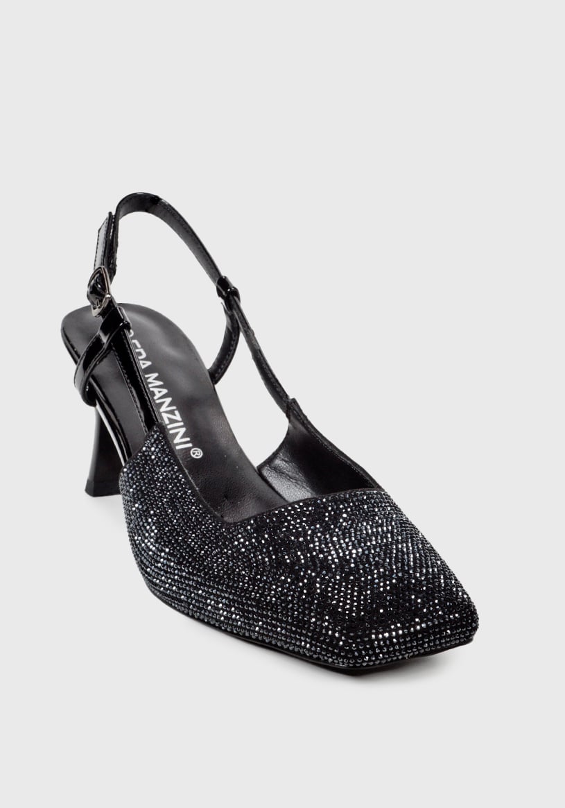 SANDALIA MUJER EDA MANZINI NEGRO CHE420S25BLK NELSY - 4