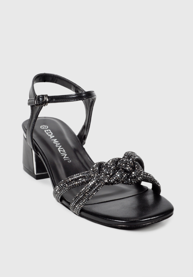 SANDALIA MUJER EDA MANZINI NEGRO HAE764S25BLK NYRELLA - 5