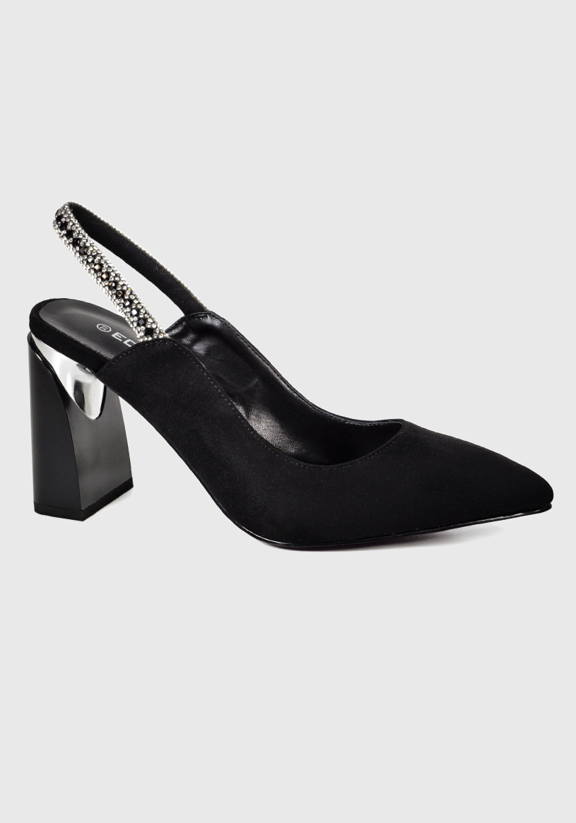 SANDALIA MUJER EDA MANZINI NEGRO CHE401S25BLK ERANTHE - 2