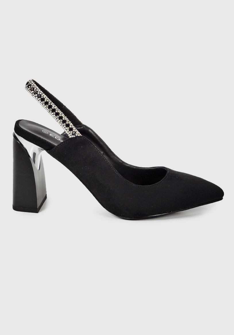 SANDALIA MUJER EDA MANZINI NEGRO CHE401S25BLK ERANTHE - 4