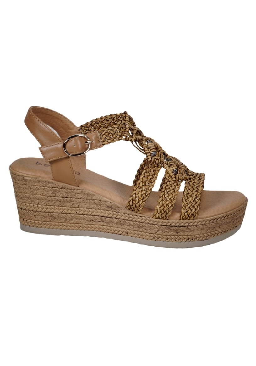 SANDALIA MUJER BEGOÑA CAFÉ EGG811S25BRW ROMA - 1
