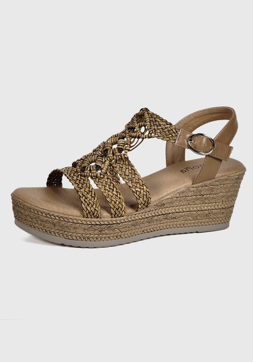 SANDALIA MUJER BEGOÑA CAFÉ EGG811S25BRW ROMA - 2