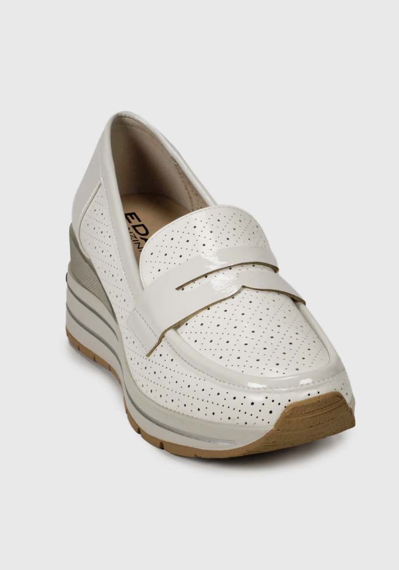 MOCASINES MUJER EDA MANZINI BEIGE VESTA RTE756S25BON - 5