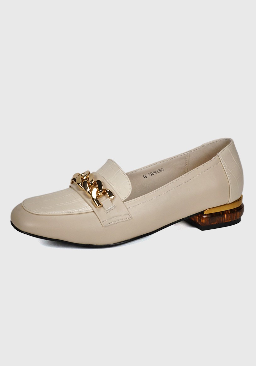 MOCASINES MUJER EDA MANZINI BEIGE MARA CHE238S25BON - 2