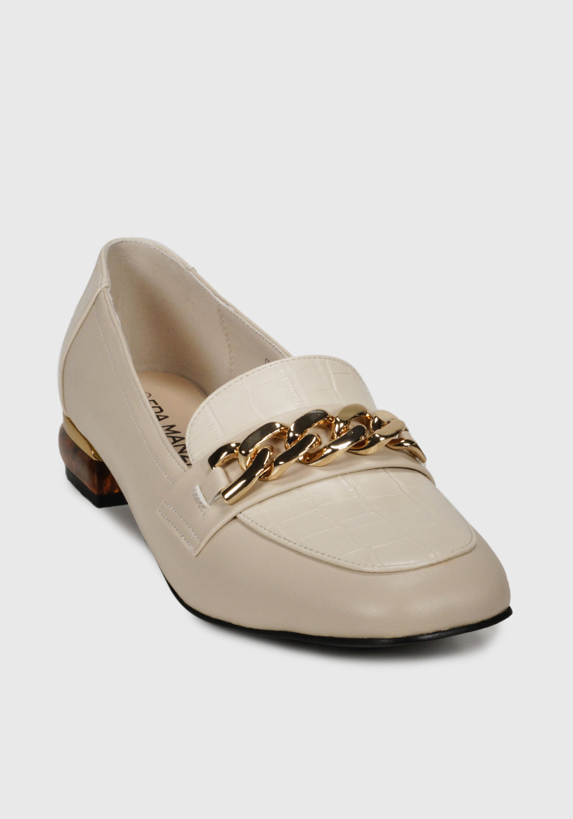 MOCASINES MUJER EDA MANZINI BEIGE MARA CHE238S25BON - 3