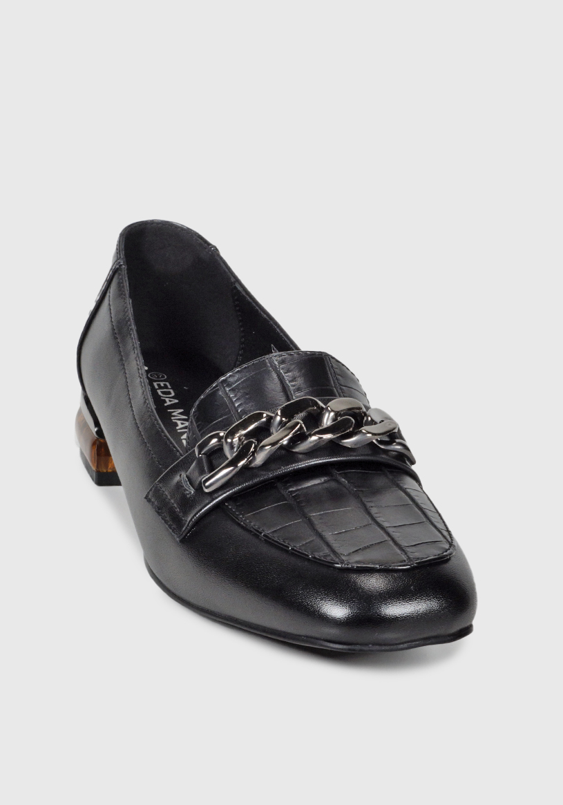 MOCASINES MUJER EDA MANZINI NEGRO MARA CHE238S25BLK - 5