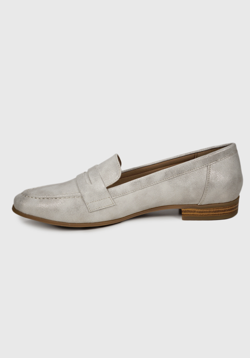 MOCASINES MUJER EDA MANZINI NIXEA PLATEADO RTE752S25SIL - 5