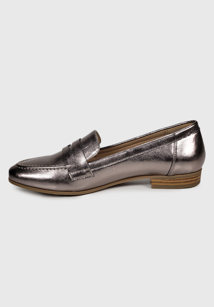 MOCASINES MUJER EDA MANZINI GRIS NIXEA RTE752S25GUN - 5