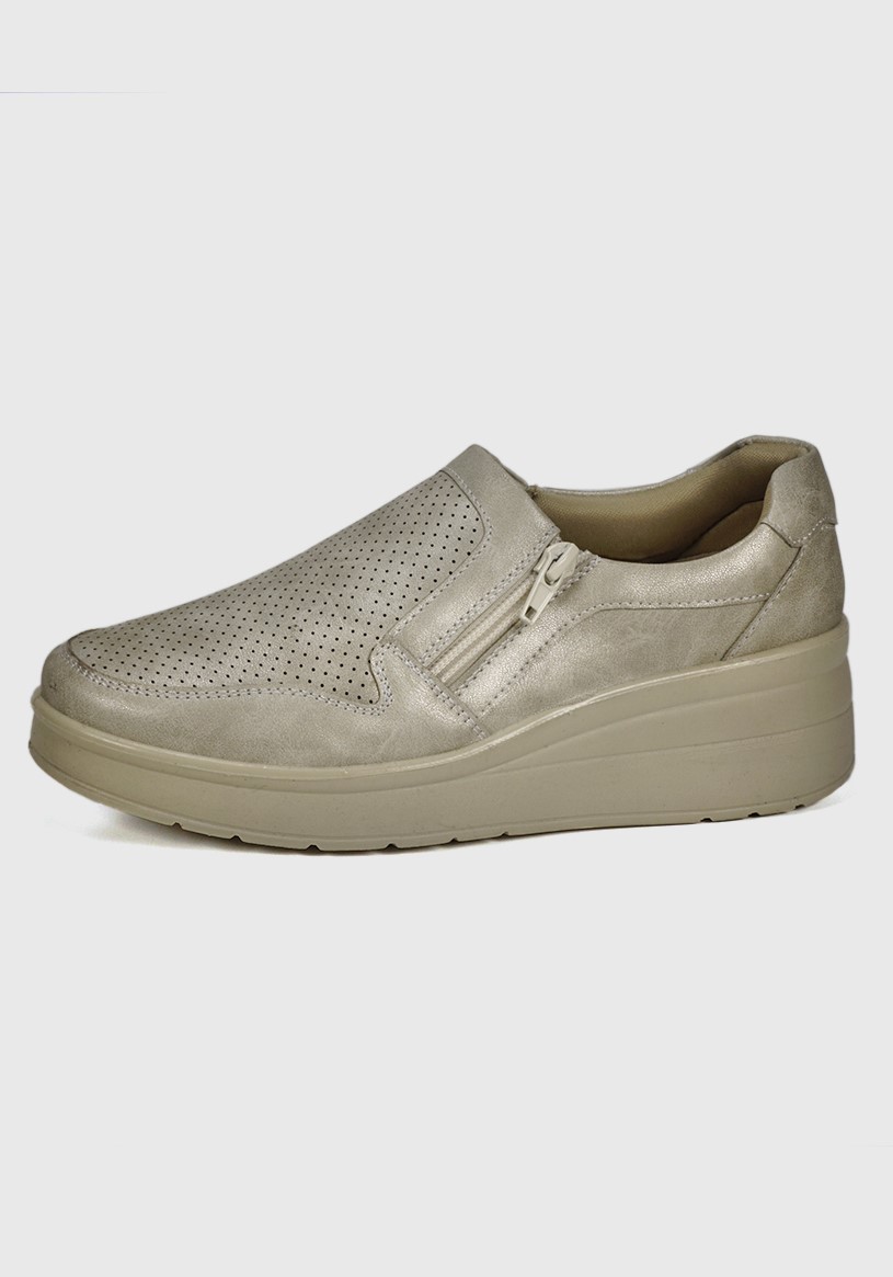 ZAPATILLA NEBAI DORADO - 2
