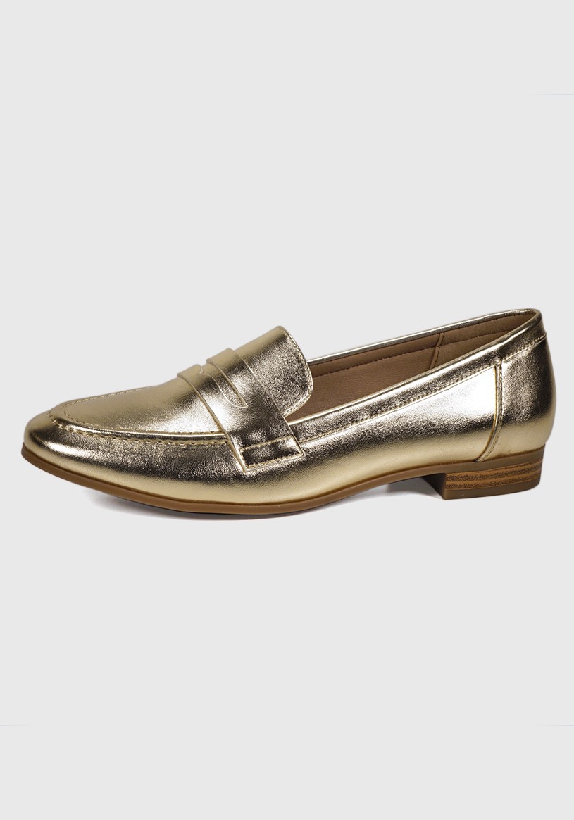 MOCASINES MUJER EDA MANZINI DORADO NIXEA RTE752S25GLD - 2