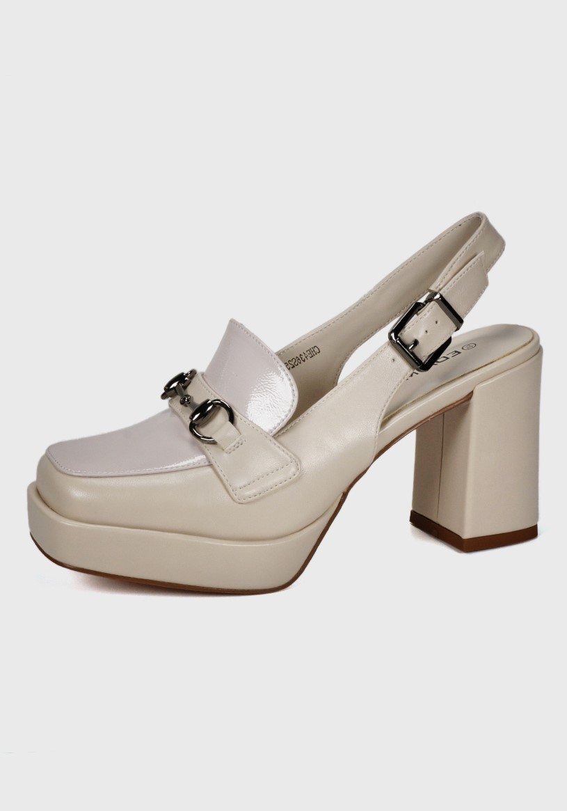 SANDALIA MUJER EDA MANZINI BEIGE CHE436S25BON LELYS - 1