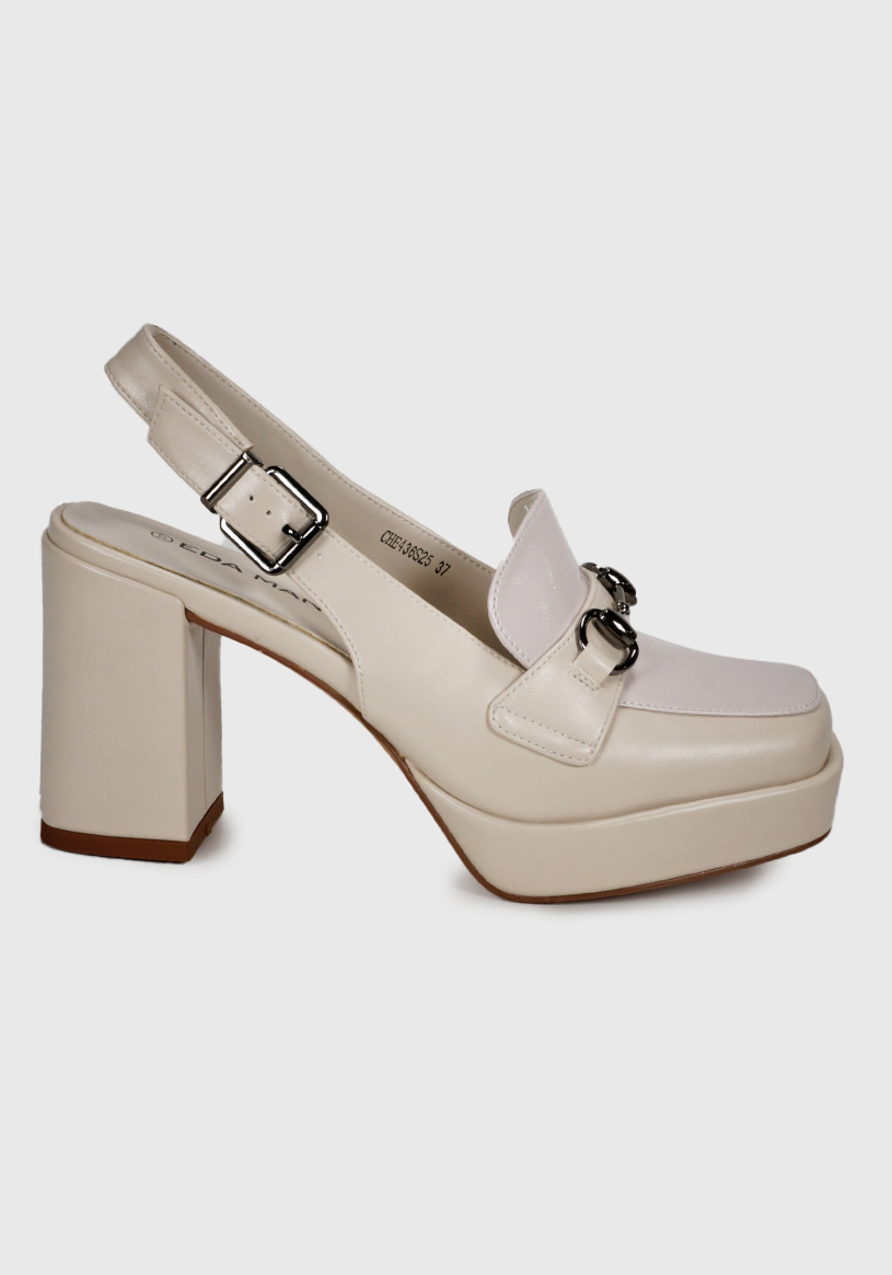 SANDALIA MUJER EDA MANZINI BEIGE CHE436S25BON LELYS - 4