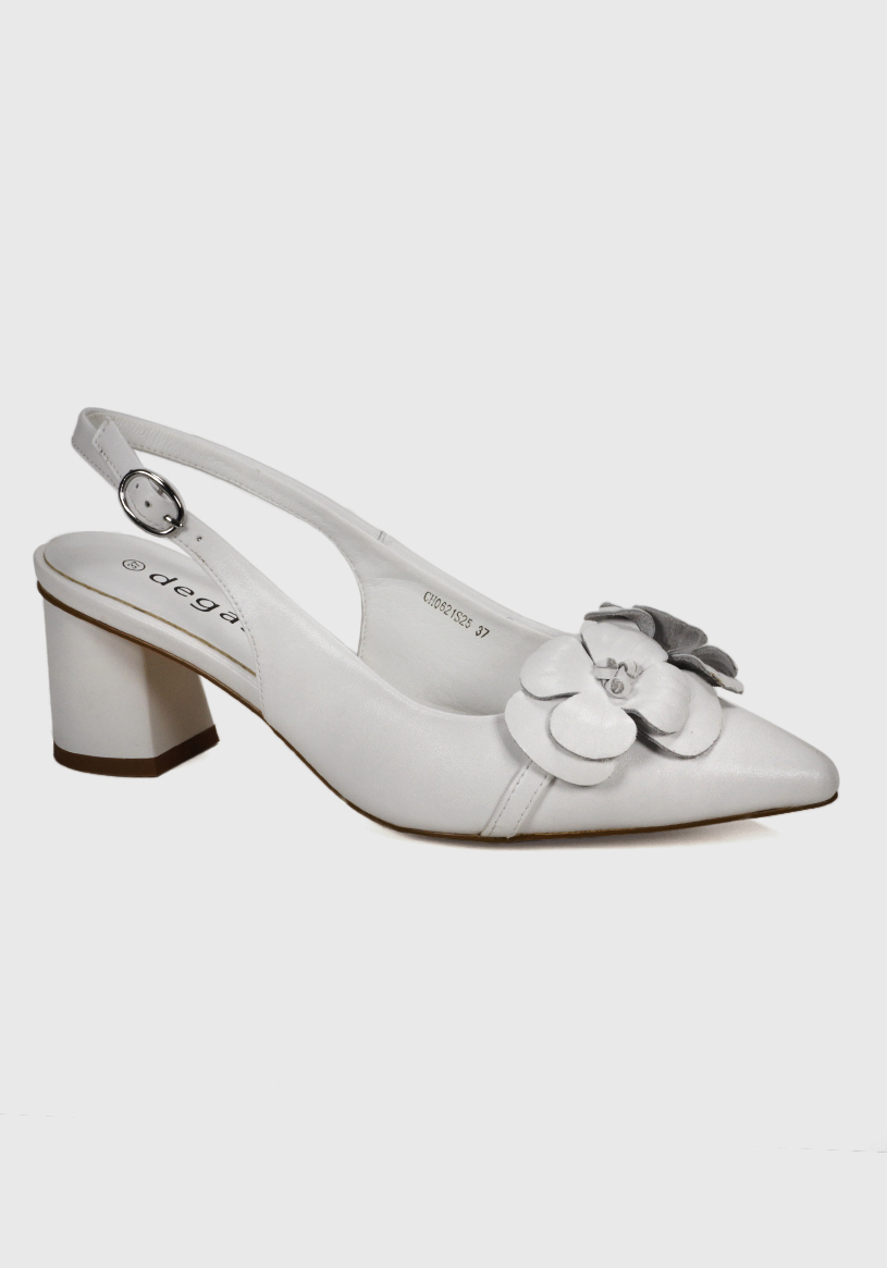 SANDALIA MUJER DEGAS CUERO BLANCO CH0621S25WHT FOCIA - 2