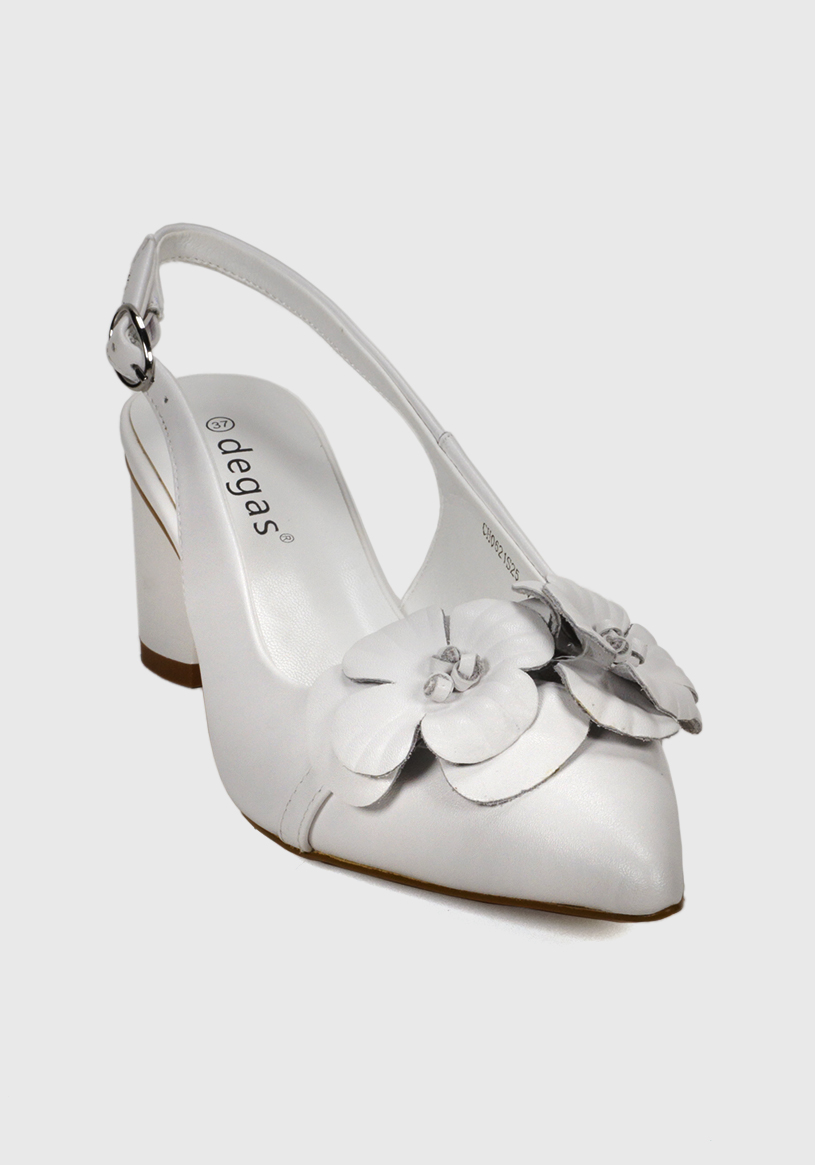 SANDALIA MUJER DEGAS CUERO BLANCO CH0621S25WHT FOCIA - 5
