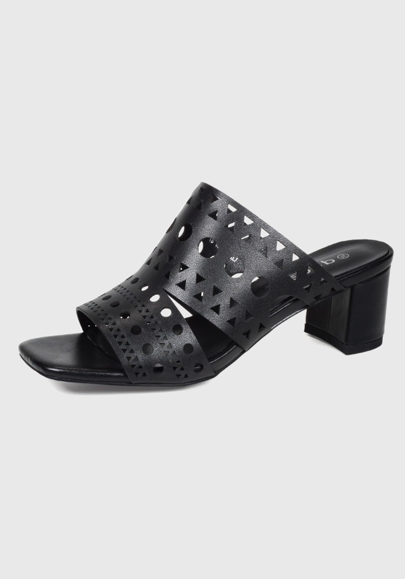 SANDALIA MUJER DEGAS CUERO NEGRO CH0622S25BLK ALEGRA - 1