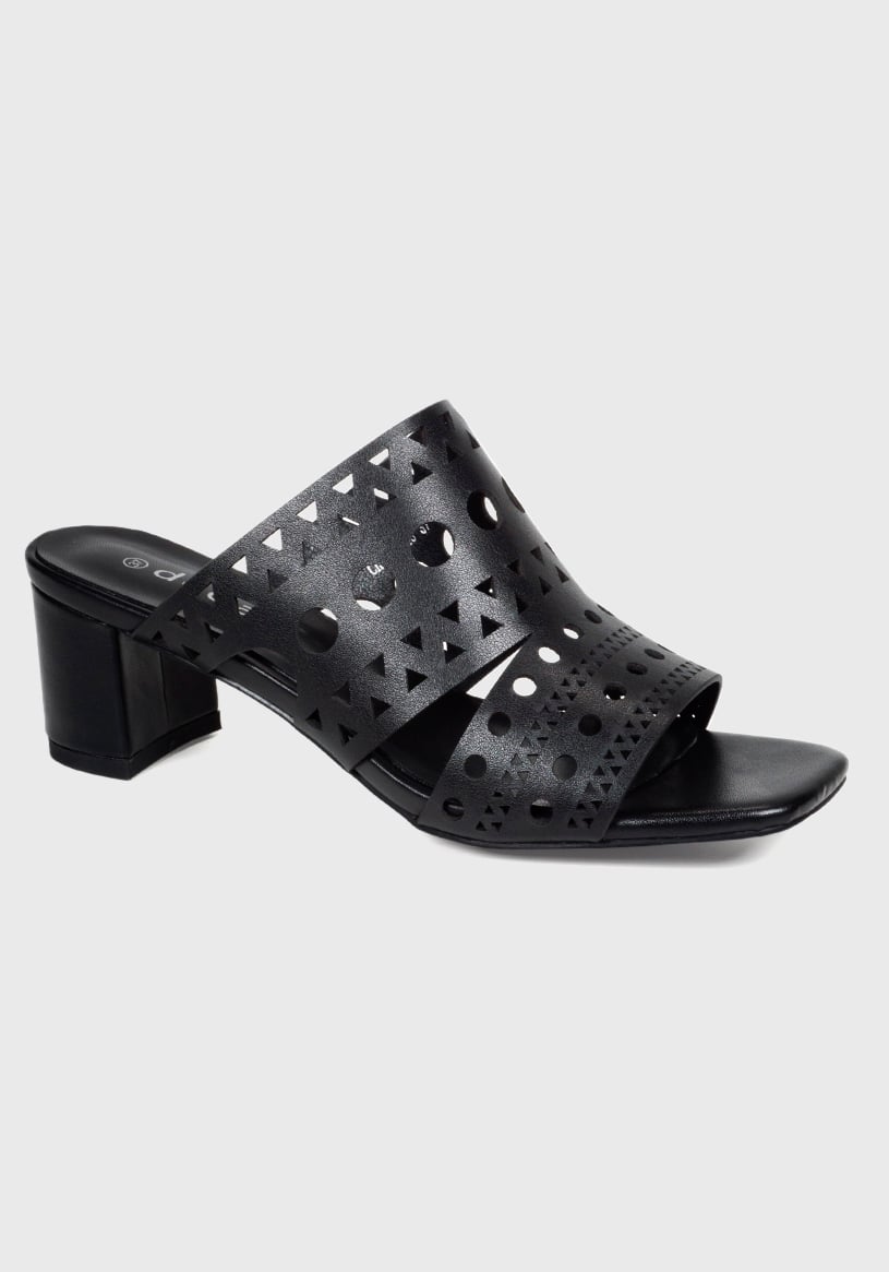 SANDALIA MUJER DEGAS CUERO NEGRO CH0622S25BLK ALEGRA - 2