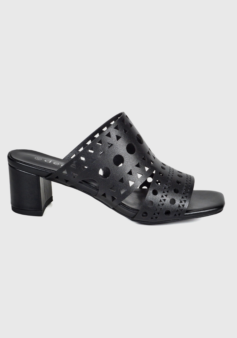 SANDALIA MUJER DEGAS CUERO NEGRO CH0622S25BLK ALEGRA - 3