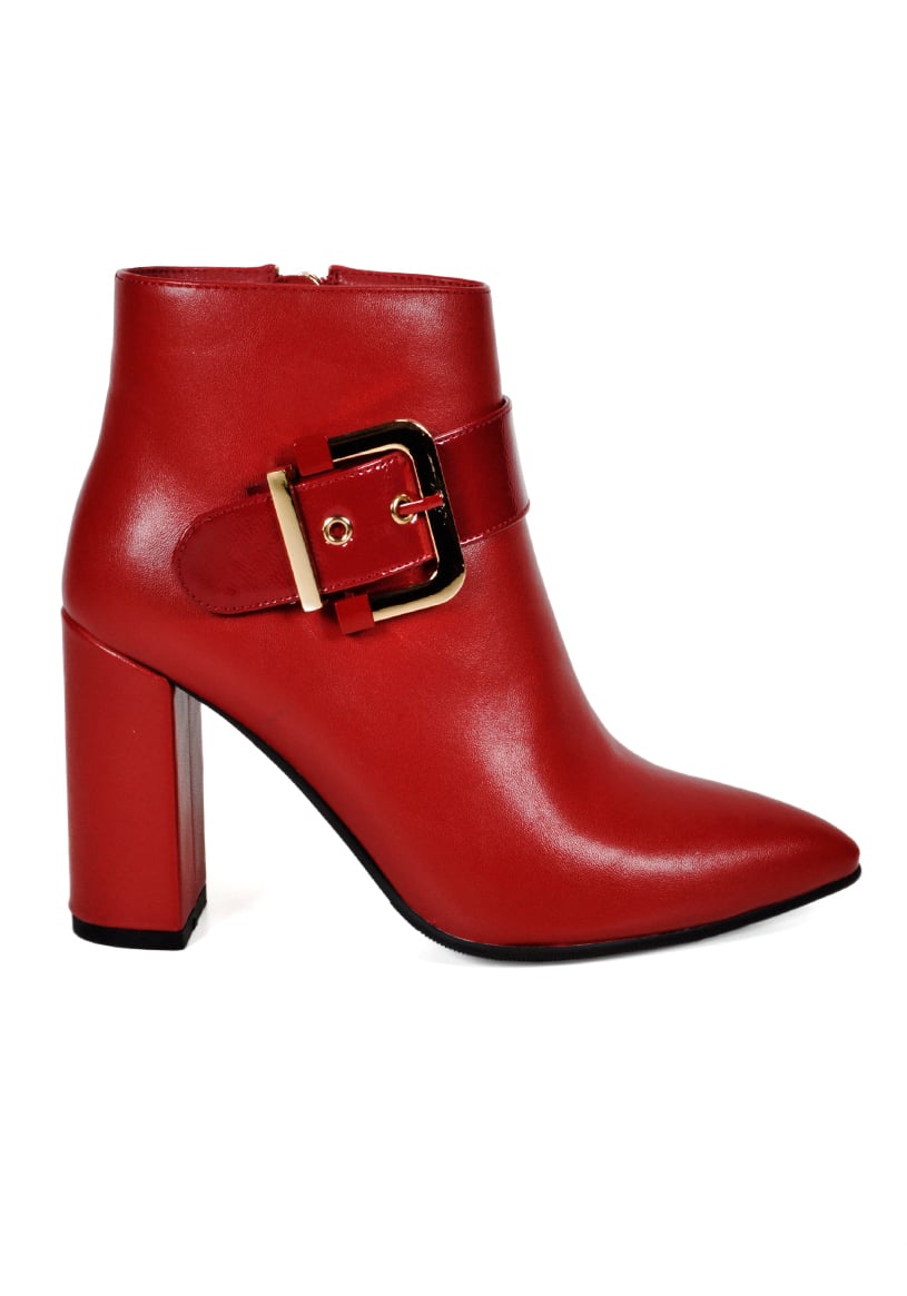 BOTÍN MUJER ANDRIS ROJO - 1