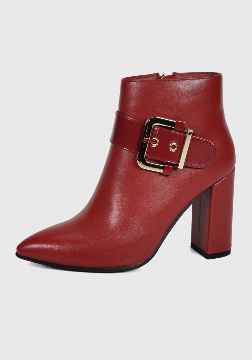 BOTÍN MUJER ANDRIS ROJO - 2