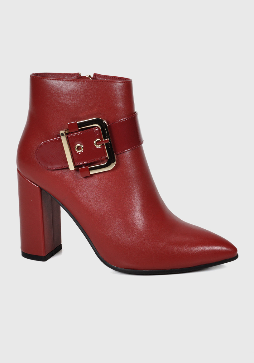 BOTÍN MUJER ANDRIS ROJO - 4
