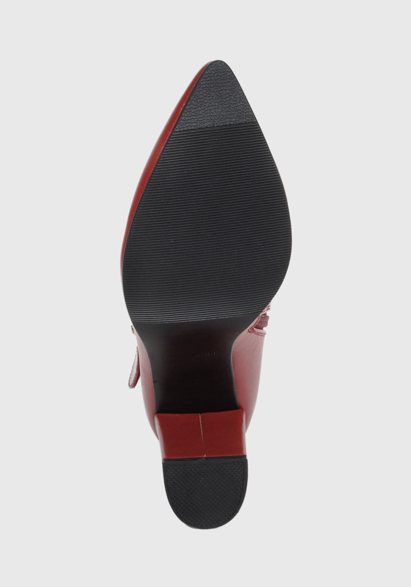 BOTÍN MUJER ANDRIS ROJO - 8