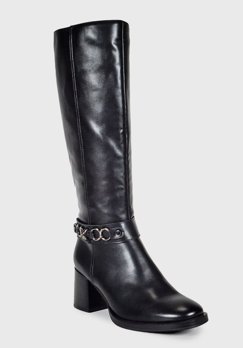 BOTA MUJER CÉLICA NEGRO - 3