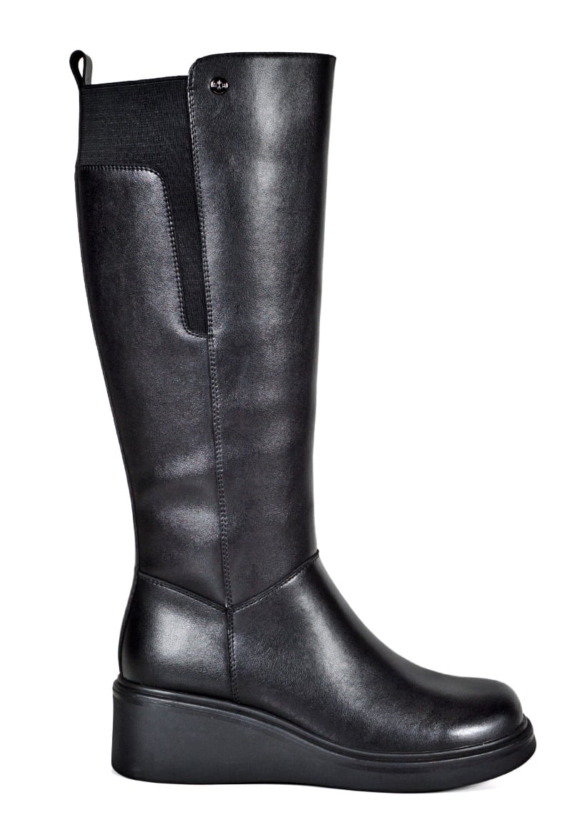 BOTA CUERO EMEL NEGRO - 1