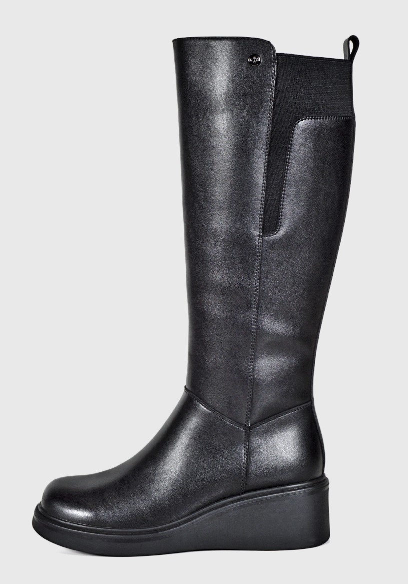 BOTA CUERO EMEL NEGRO - 2