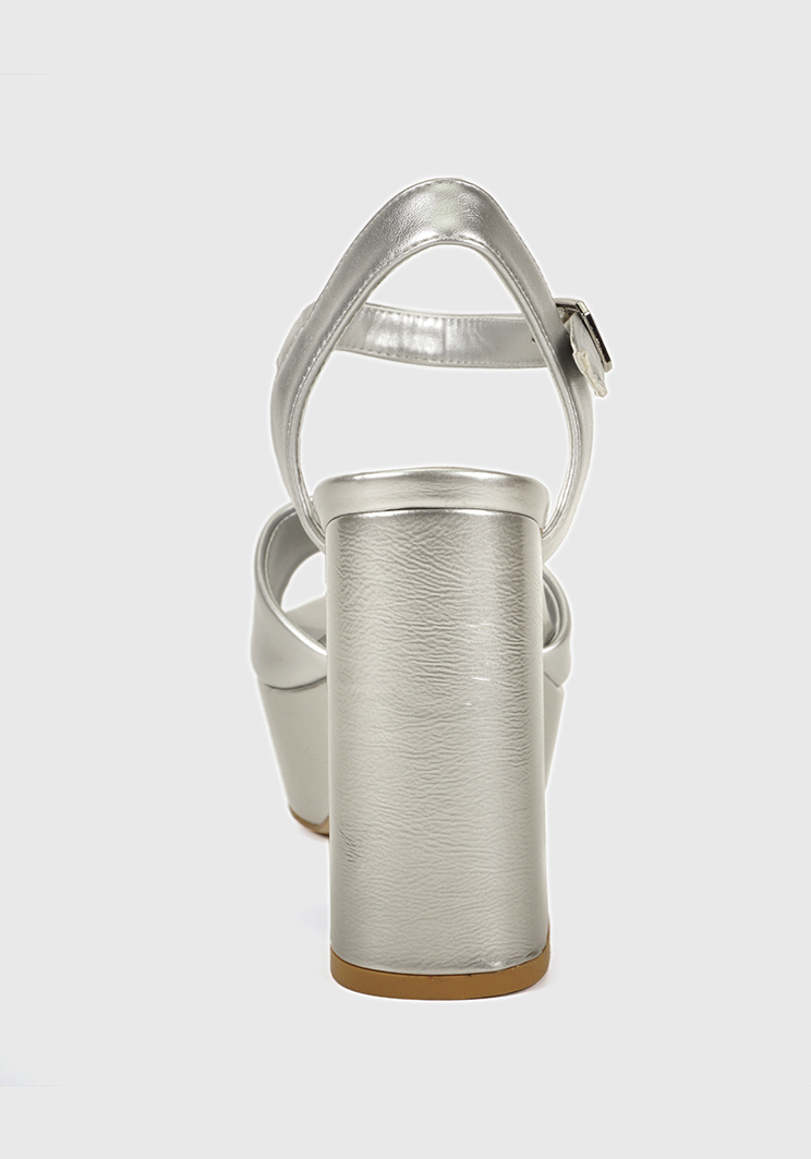 SANDALIA GOLDIE PLATEADO - 5