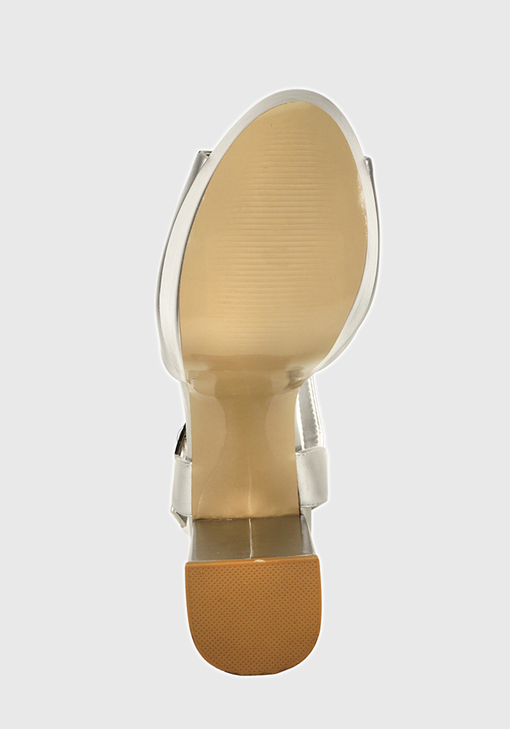 SANDALIA GOLDIE PLATEADO - 6