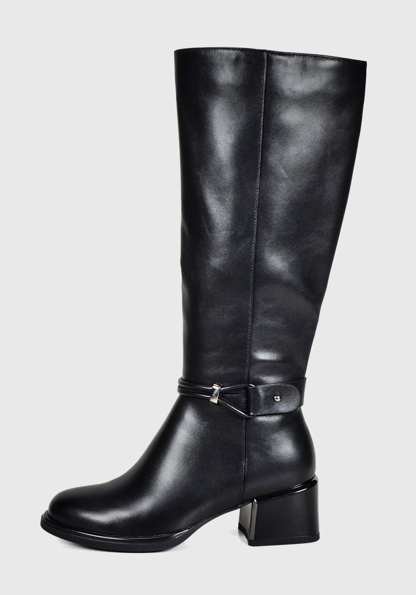 BOTA MUJER ROSY NEGRO - 2