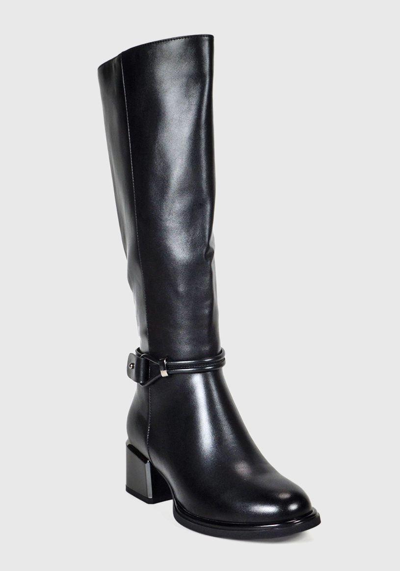BOTA MUJER ROSY NEGRO - 4