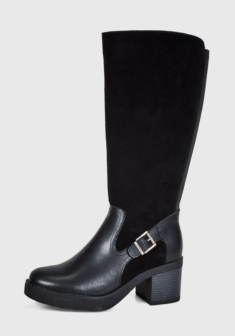 BOTA CUERO USUNE NEGRO - 2