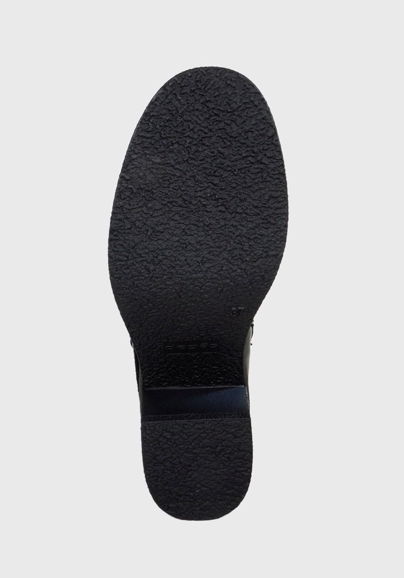 BOTA CUERO USUNE NEGRO - 8