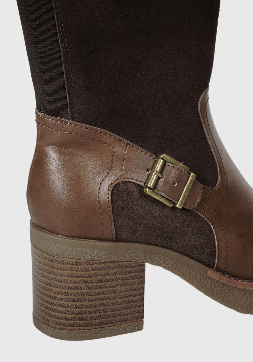 BOTA CUERO USUNE TAUPE - 6