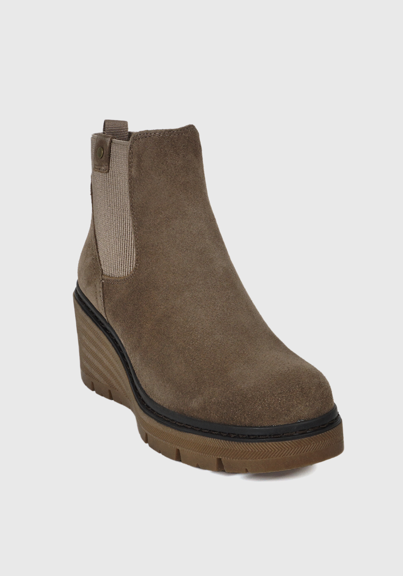 BOTÍN MUJER CUERO ATTENERI TAUPE - 4
