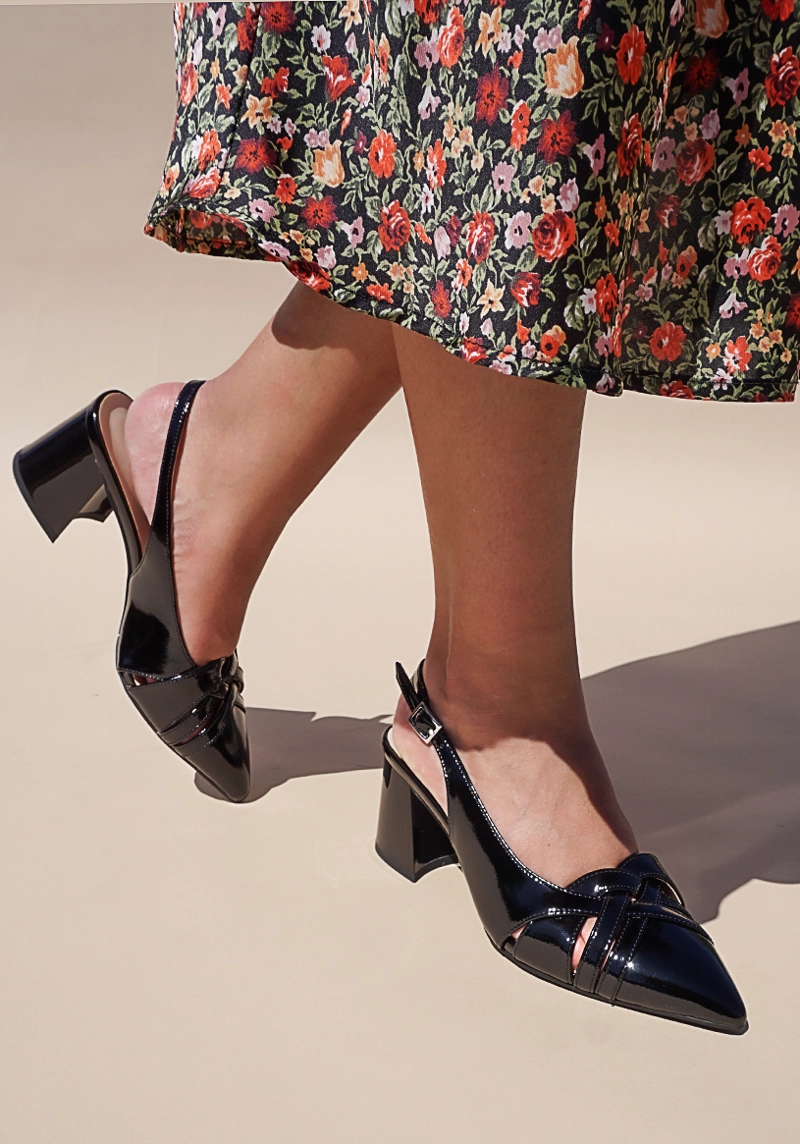 ZAPATO CUERO BABETTE NEGRO - 1
