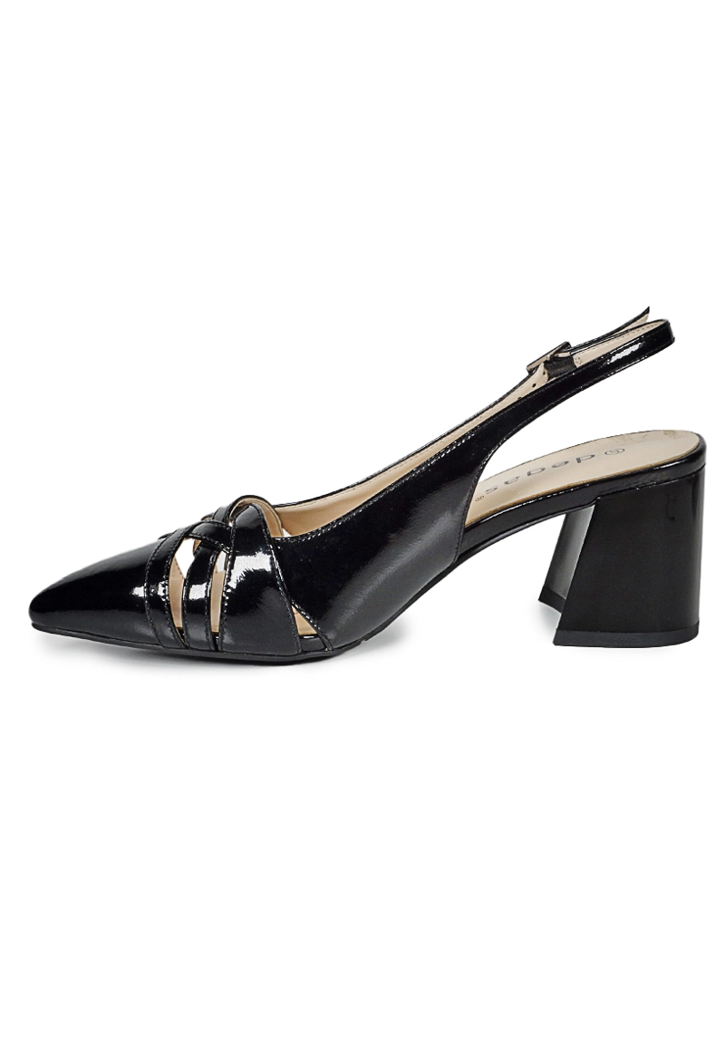 ZAPATO CUERO BABETTE NEGRO - 5