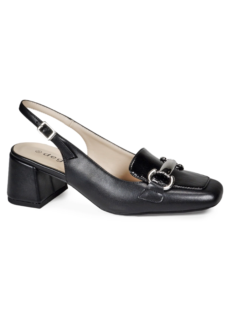 ZAPATO CUERO ACALIA NEGRO - 2