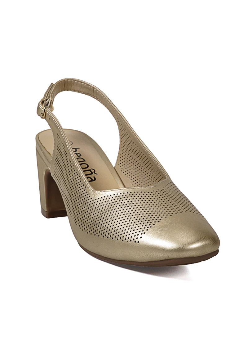 ZAPATO BARBEL DORADO - 4