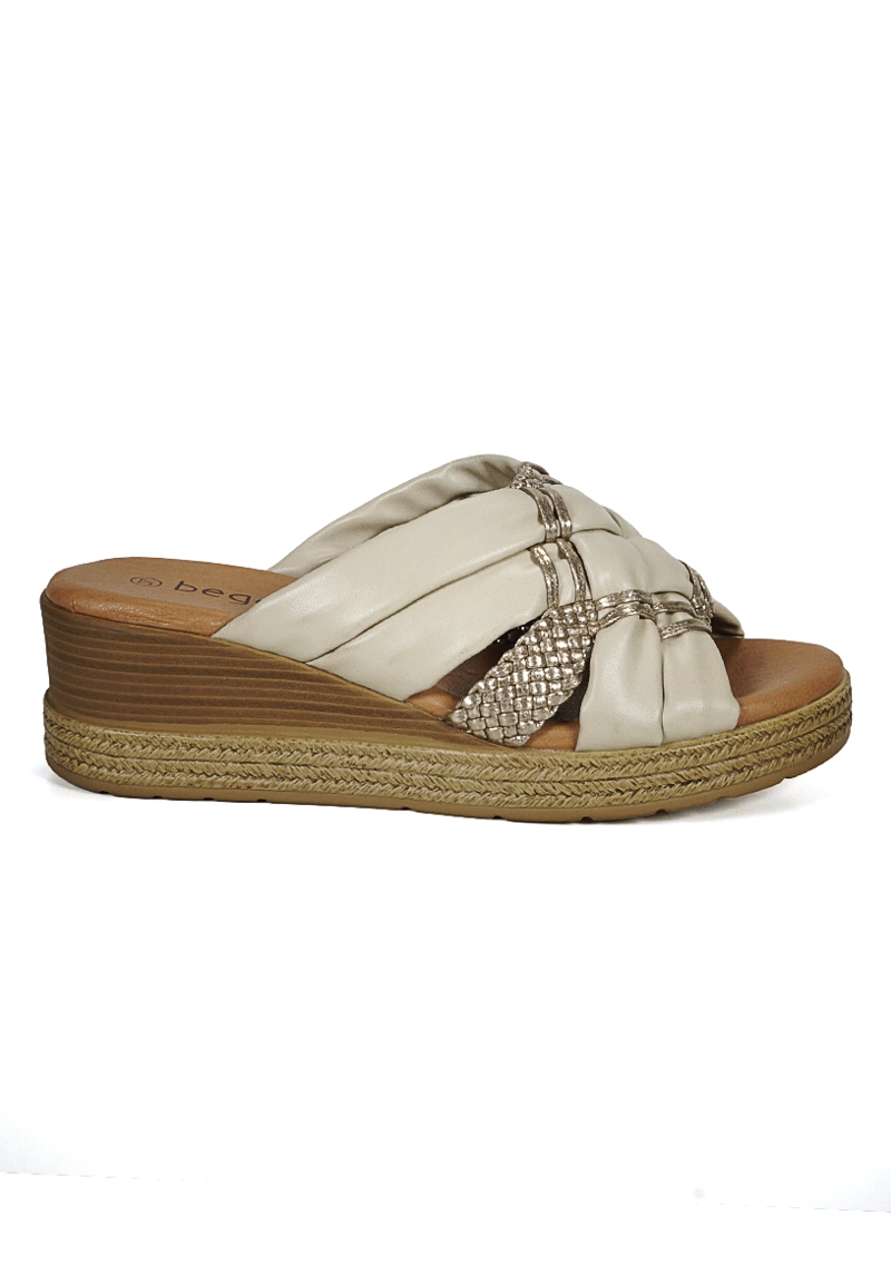 SANDALIA YAIMARA BEIGE - 2