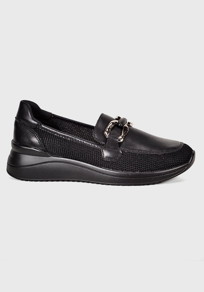 MOCASIN CUERO ZULLYS NEGRO - 2