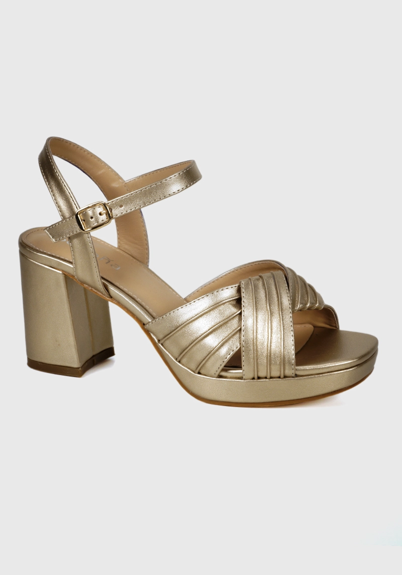 SANDALIA SANZIA DORADO 36