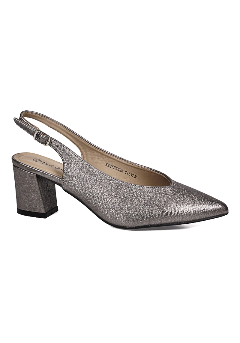 ZAPATO YVONNE PLATEADO - 1