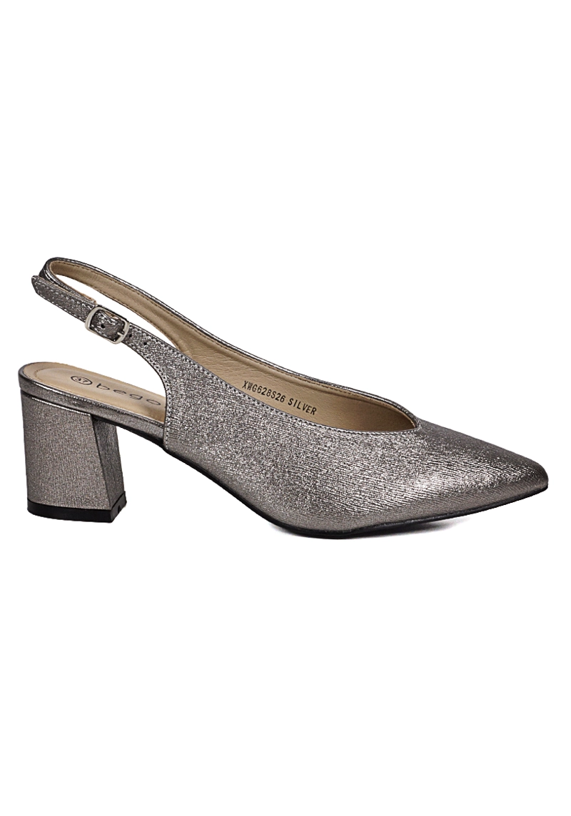 ZAPATO YVONNE PLATEADO - 2
