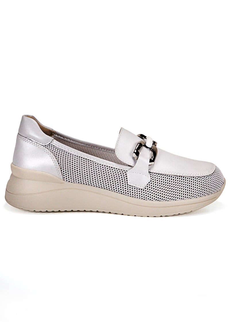 MOCASIN CUERO ZULLY BLANCO - 3