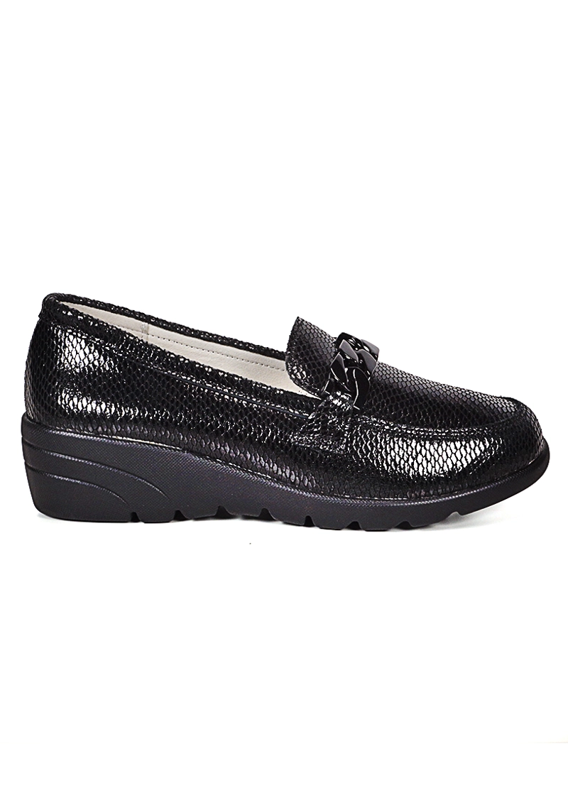 MOCASIN CUERO HADASSA NEGRO - 2