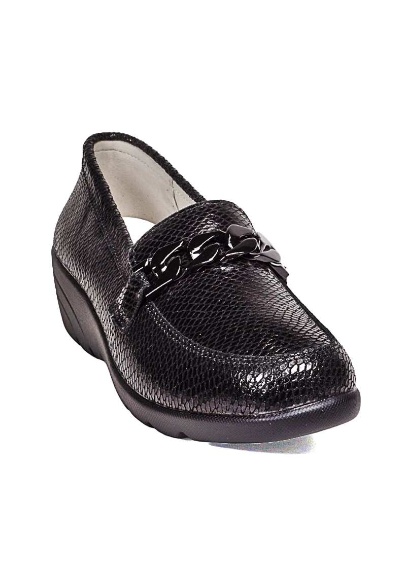 MOCASIN CUERO HADASSA NEGRO - 4