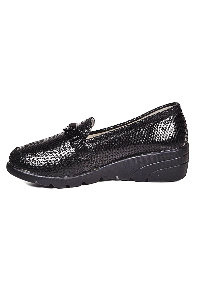 MOCASIN CUERO HADASSA NEGRO - 5